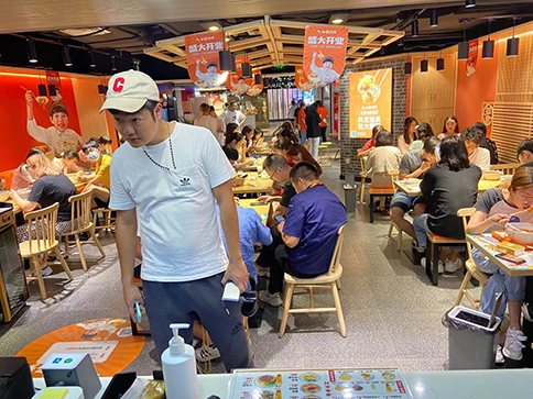 熱烈祝賀浙江杭州如意餛飩金沙印象城店盛大開業！