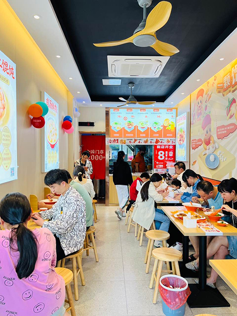 熱烈祝賀如意餛飩湖北咸寧崇陽(yáng)凱鴻店盛大開業(yè)！